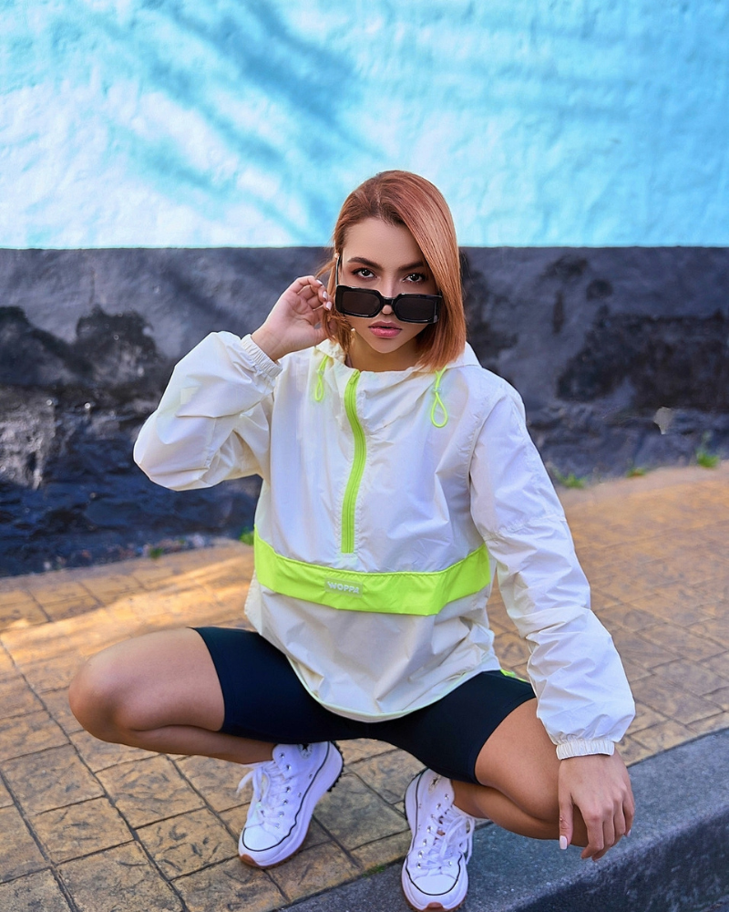 CHAQUETA ACID IVORY ⚠️