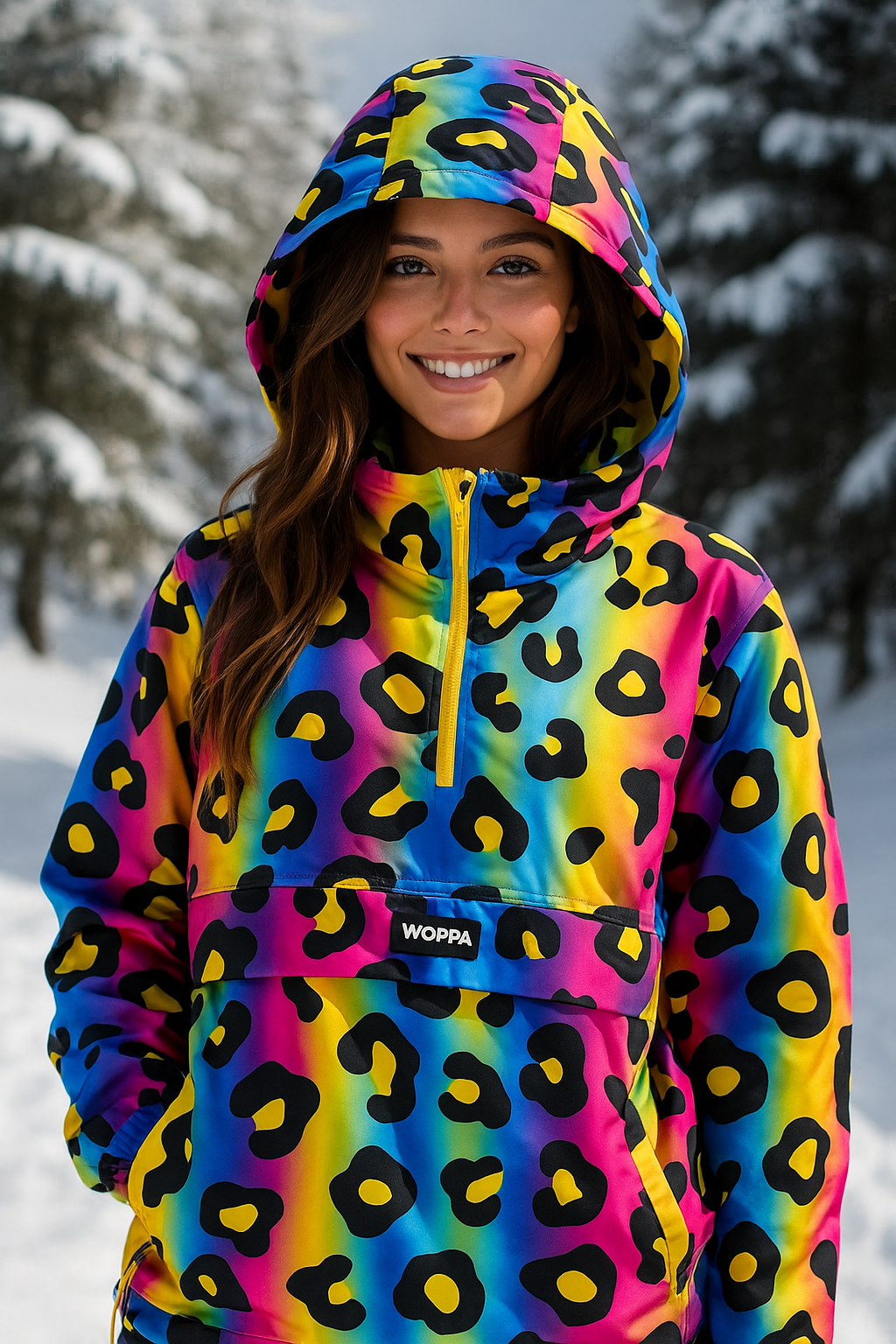 CHAQUETA RAINBOW PUFF🌈