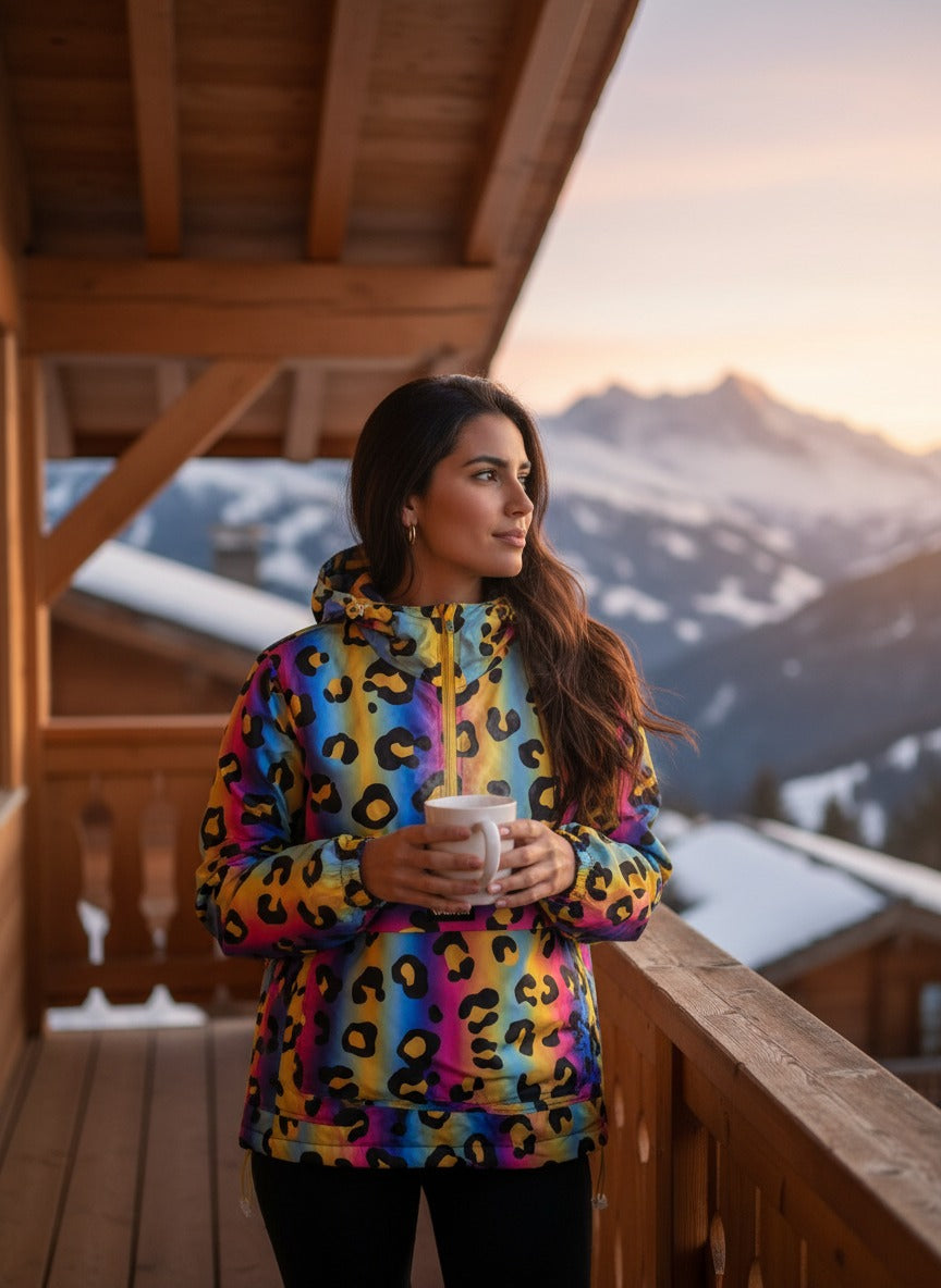 CHAQUETA RAINBOW PUFF🌈